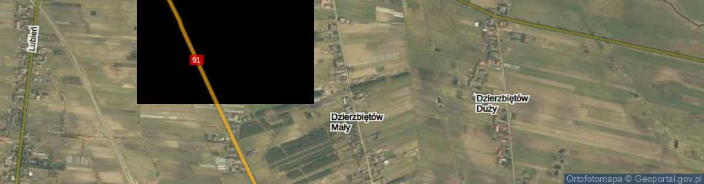 Zdjęcie satelitarne Dzierzbiętów Mały ul.